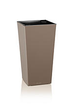 In- & Outdoor pot Elise gloss 15 cm taupe